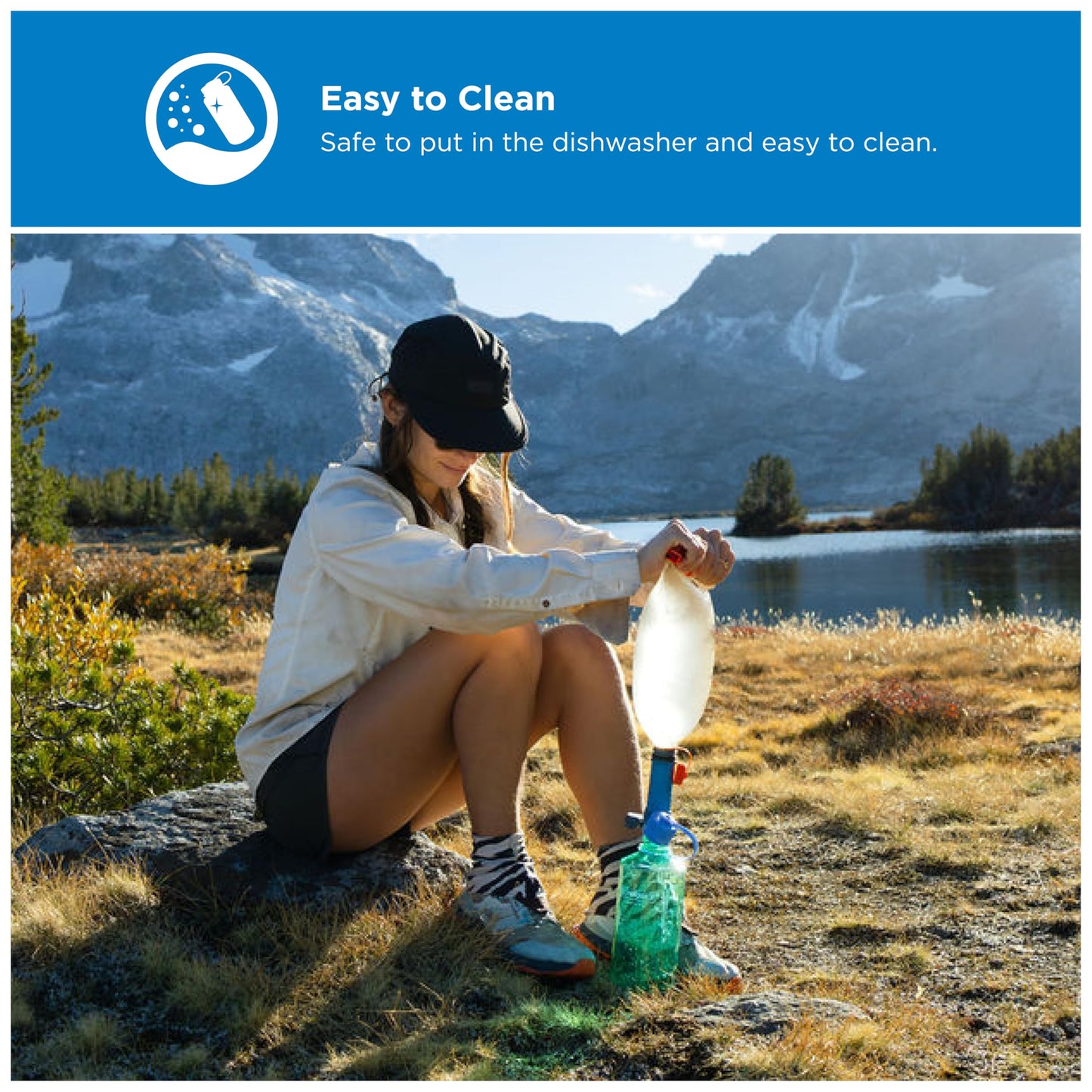 Nalgene 32 oz Narrow Mouth Water Bottle