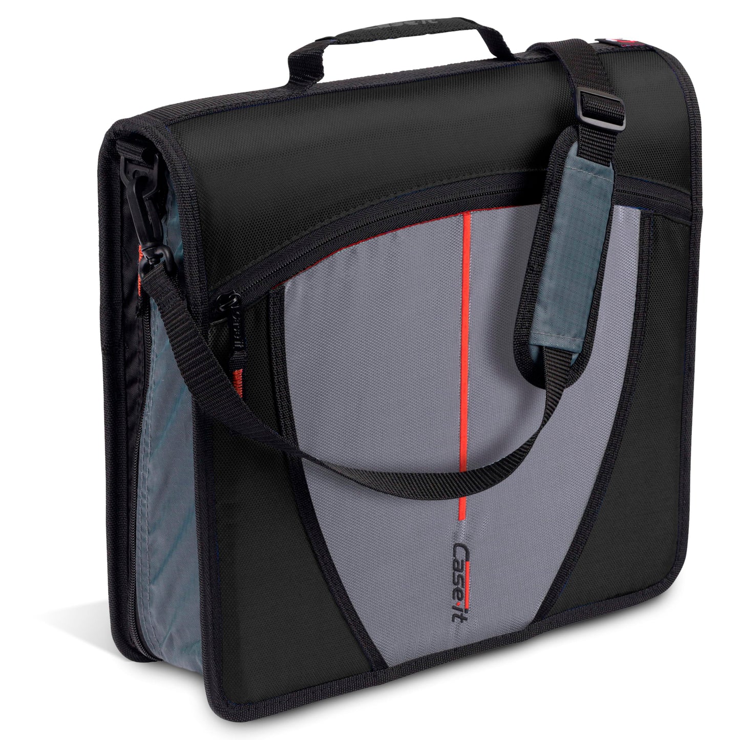 Case-it Mighty Zip Tab School Zipper Binder