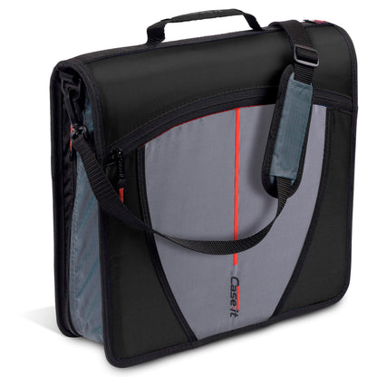 Case-it Mighty Zip Tab School Zipper Binder