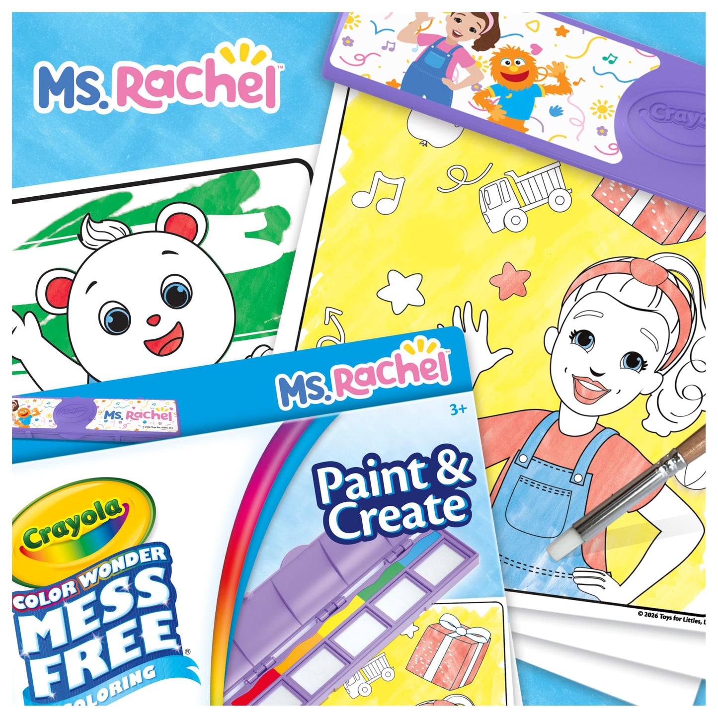 Crayola Color Wonder Paint & Create Set