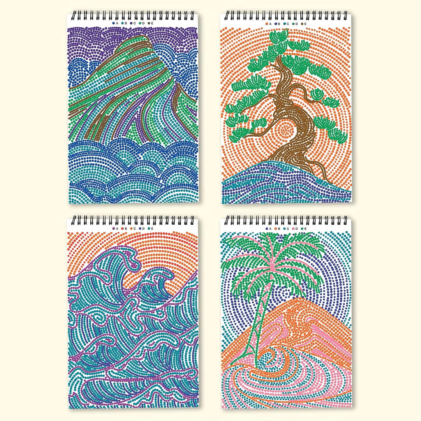Lifelines Landscape Dots by LetterLifelines FlowArt