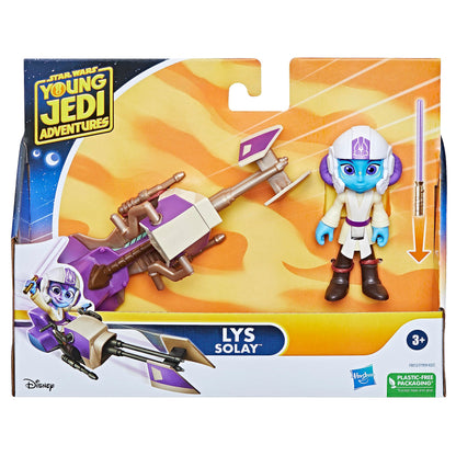 Star Wars: Young Jedi Adventures LYS Solay Figure & Speeder Bike