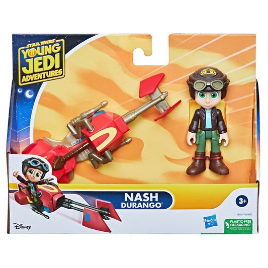 STAR WARS: Young Jedi Adventures Nash Durango Figure & Speeder Bike