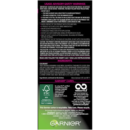 Asub Shop Garnier Olia Oil Powered Permanent Haircolor, 3.0 Darkest Brown