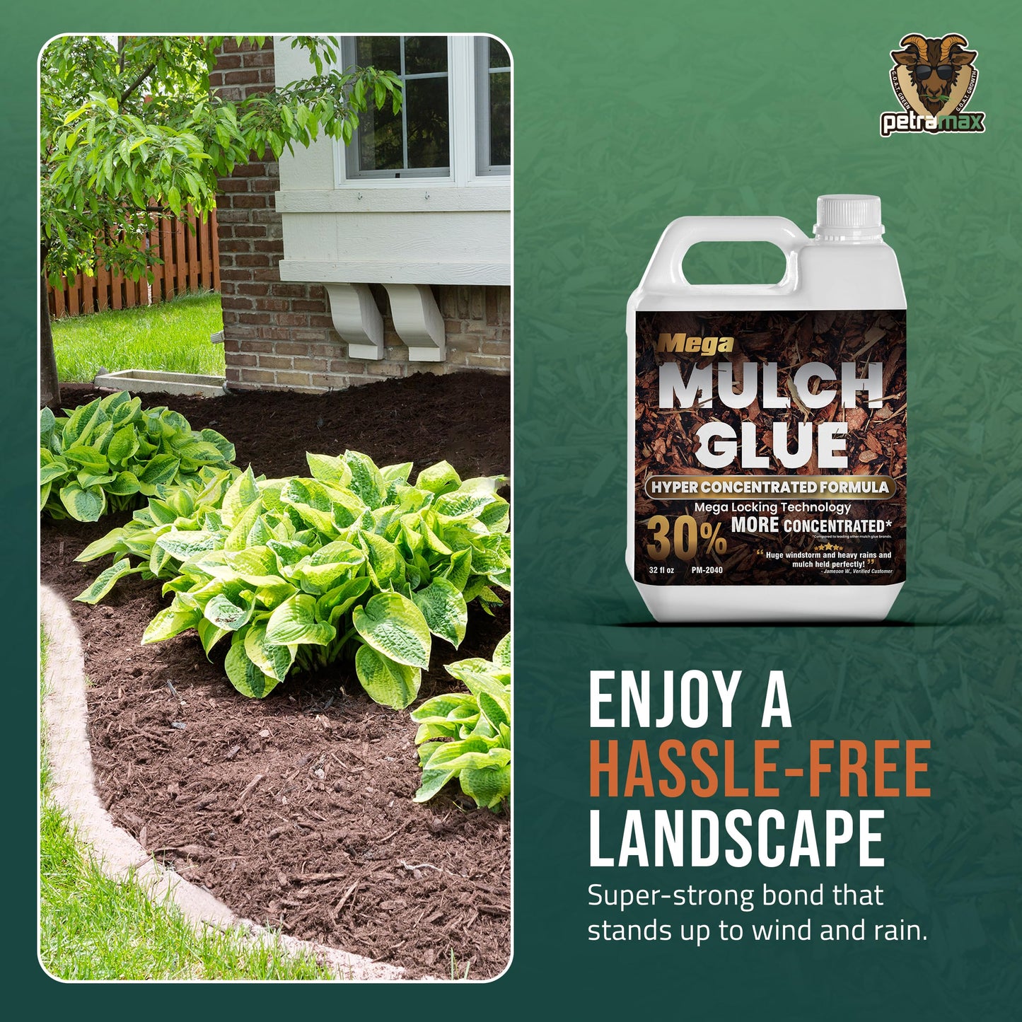 PetraMax Mega Mulch Glue 32 oz