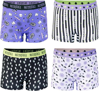 Girls' 6 - Beetlejuice 4pk Underwear