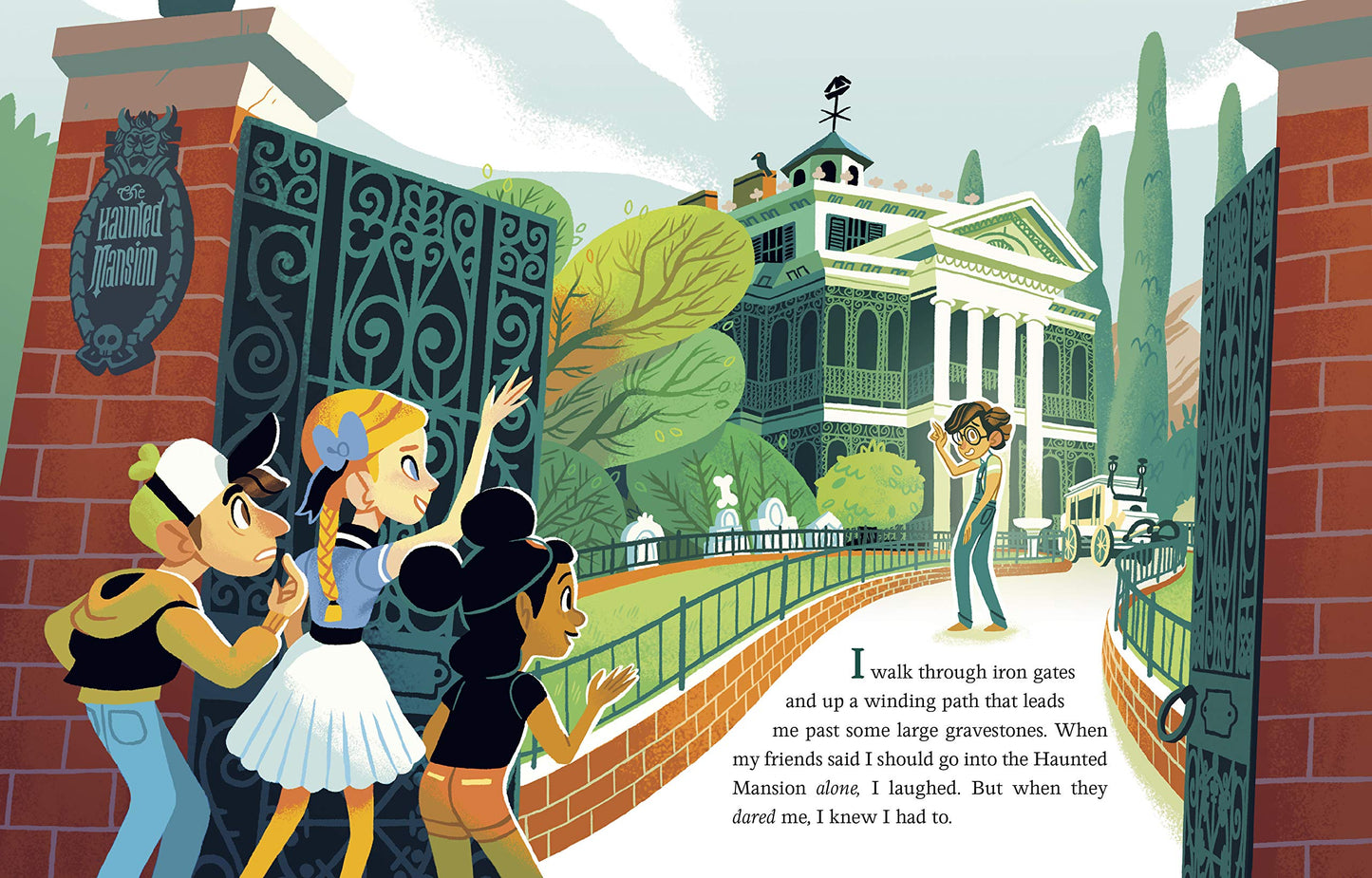The Haunted Mansion (Disney Classic) (Little Golden Book)