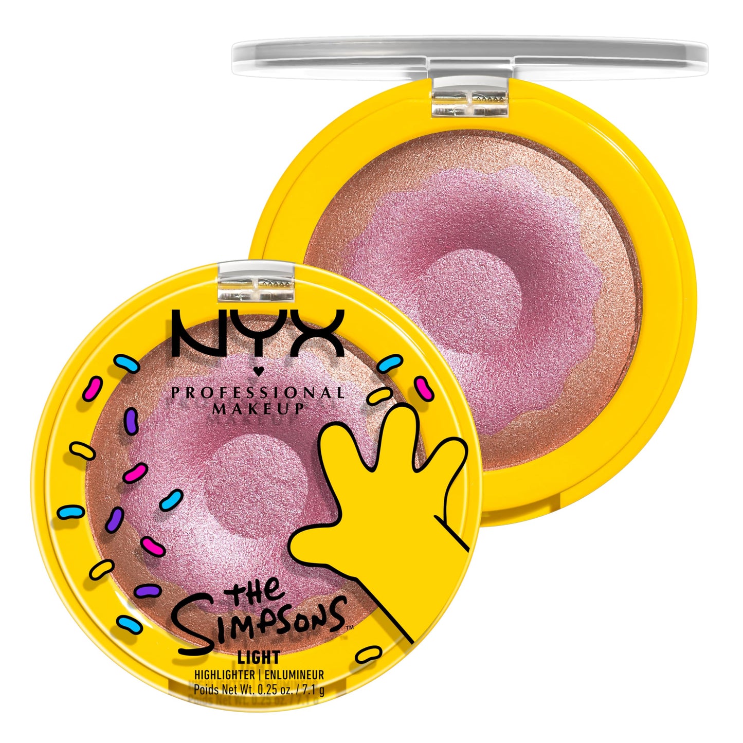 NYX Homer Simpson Donut Highlighter