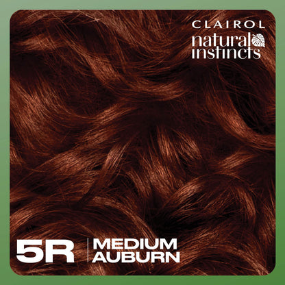 Clairol Natural Instincts, 5R Medium Auburn