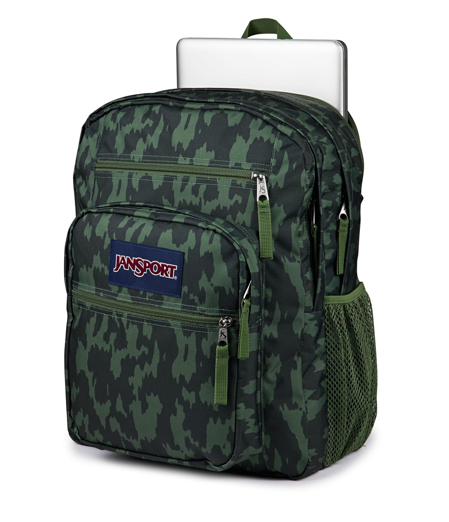 JanSport Laptop Backpack - Computer Bag with 2 Compartments, Ergonomic Shoulder Straps, 15” - Camo Illusion