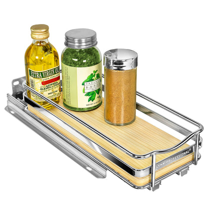 Elite Pull Out Spice Rack Organizer for Cabinet, 4-1/4 in.