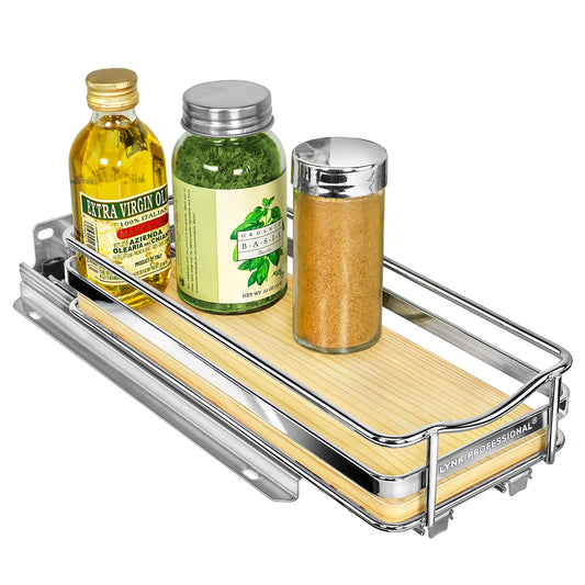 Elite Pull Out Spice Rack Organizer for Cabinet, 4-1/4 in.