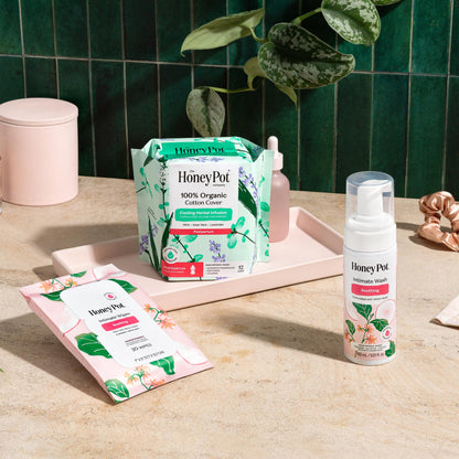 The Honey Pot Company - Feminine Wipes - 20ct