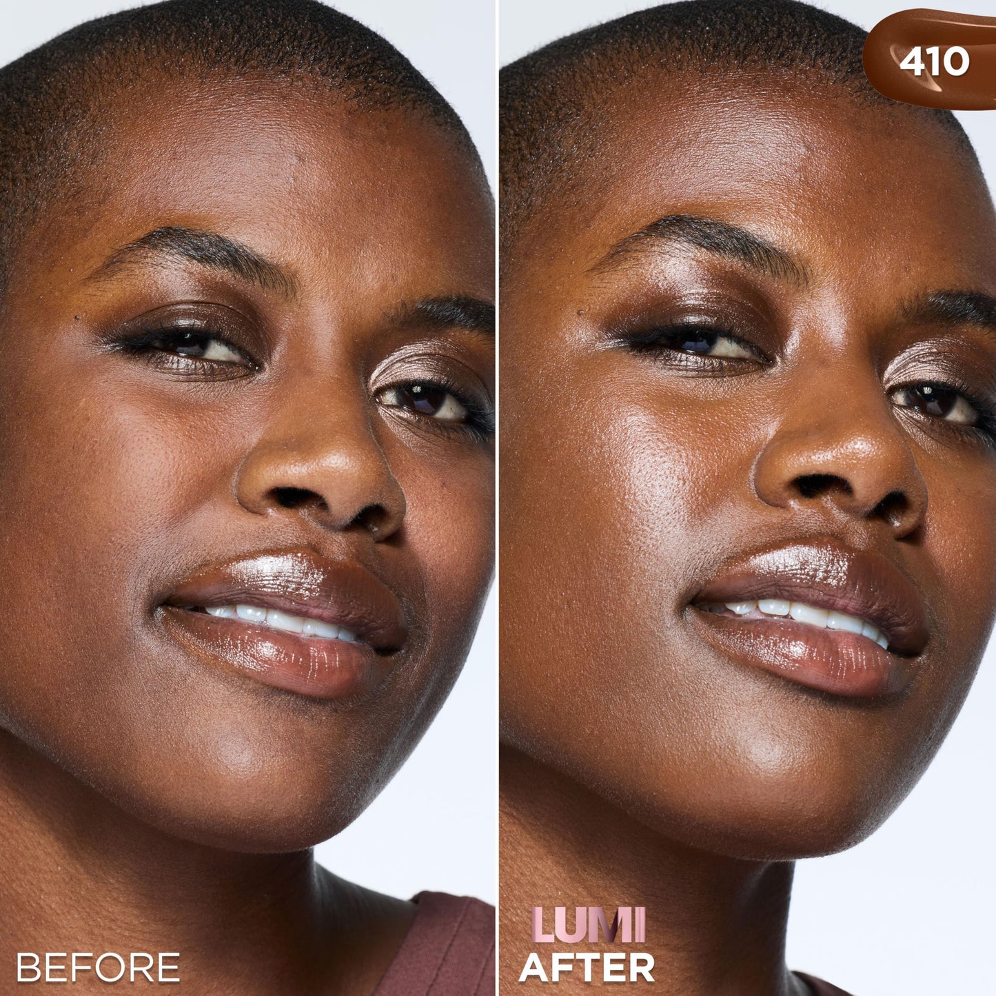 L Oreal Paris Lumi Le Glow Skin Tint Foundation Makeup 410