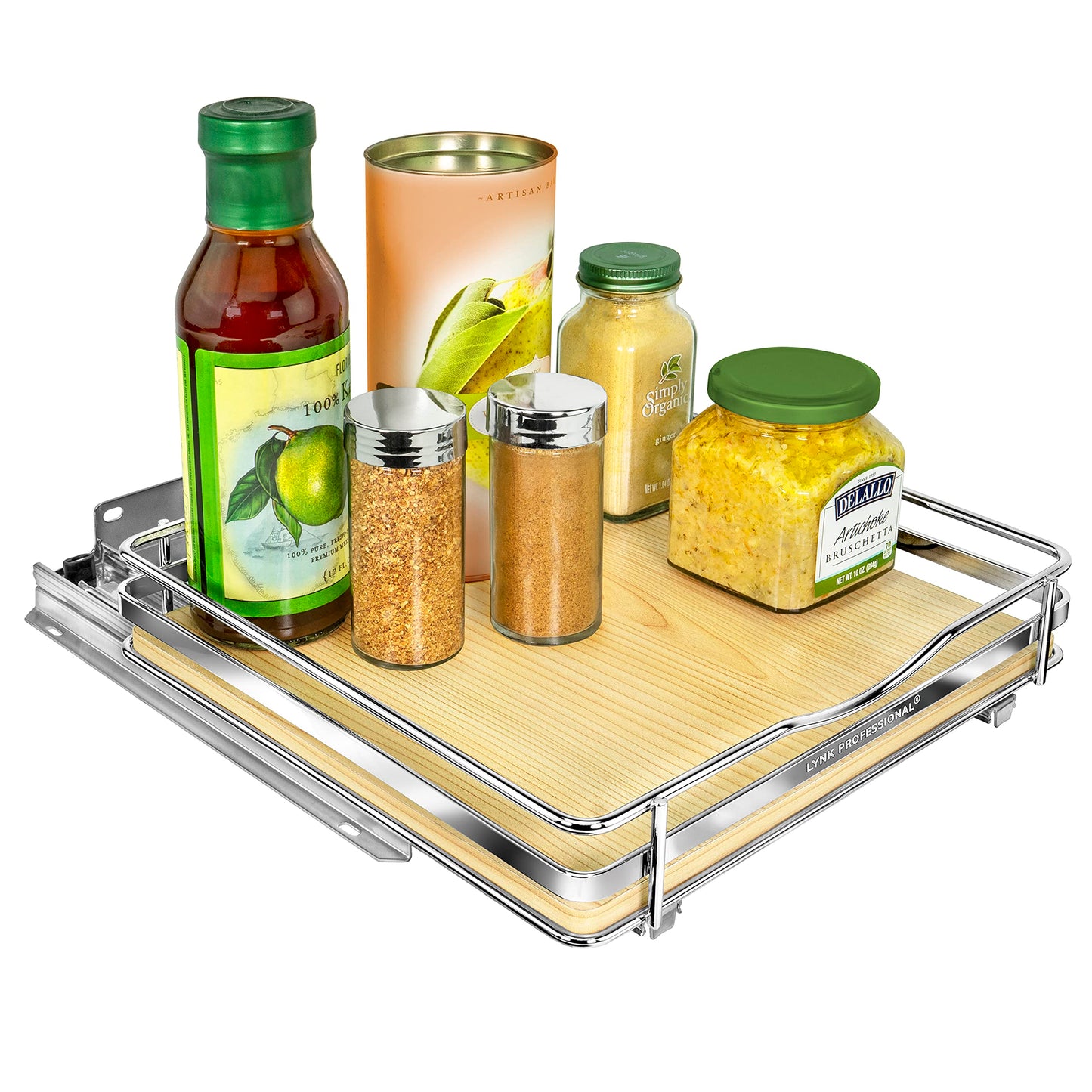 Elite Pull Out Spice Rack Organizer for Cabinet,10-1/4 in.