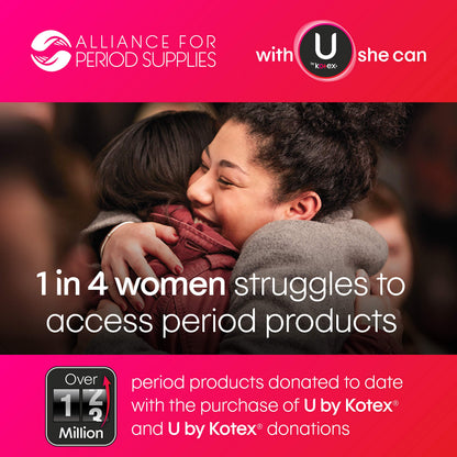 U by KotexTampons, Regular Absorbency, 32 Count