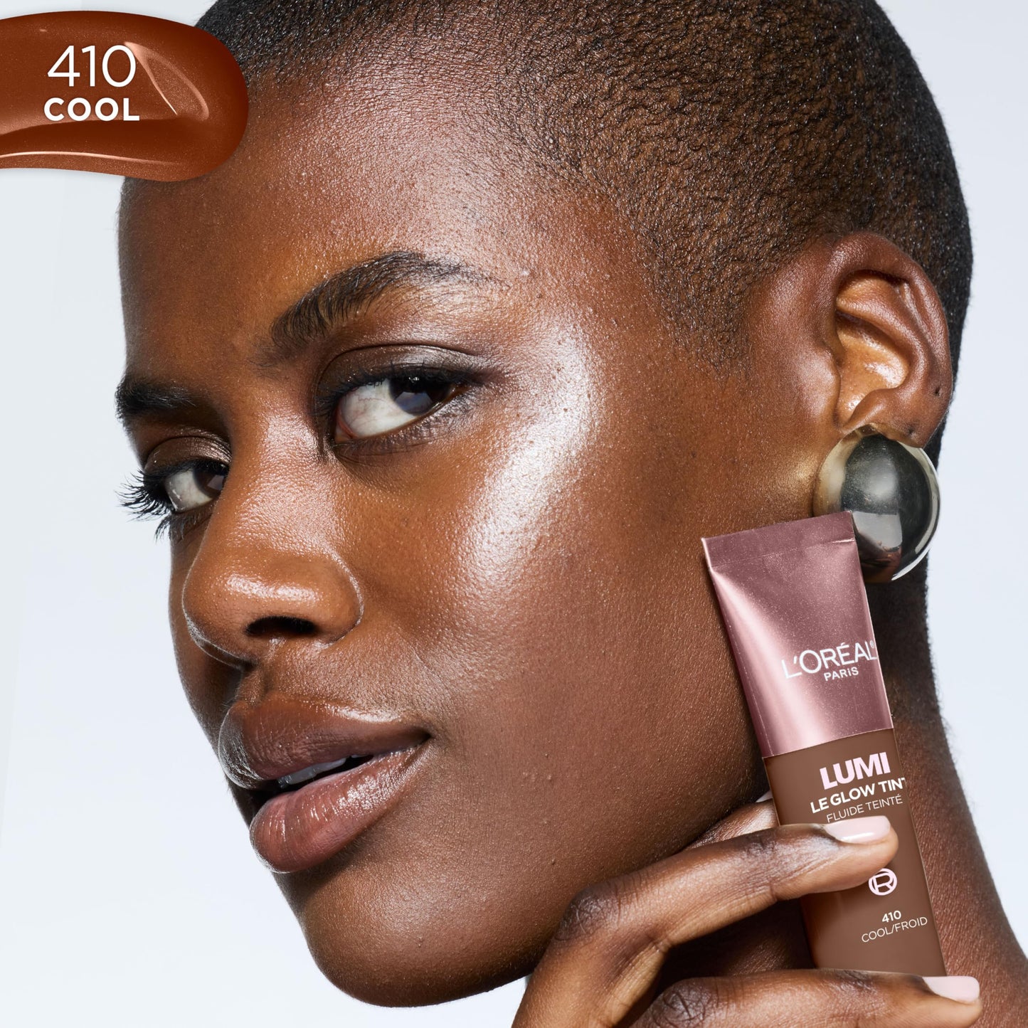L Oreal Paris Lumi Le Glow Skin Tint Foundation Makeup 410
