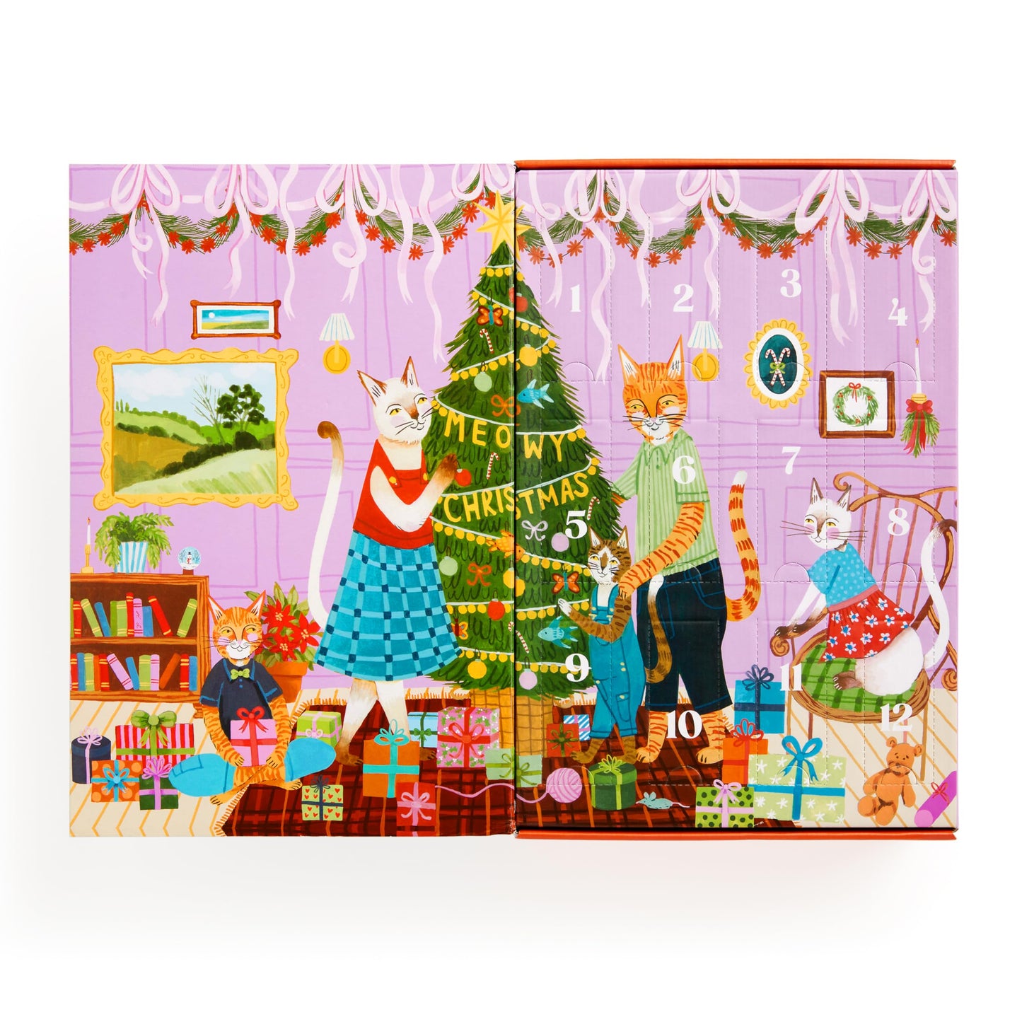 Galison Meowy Christmas 12 Days of Puzzles