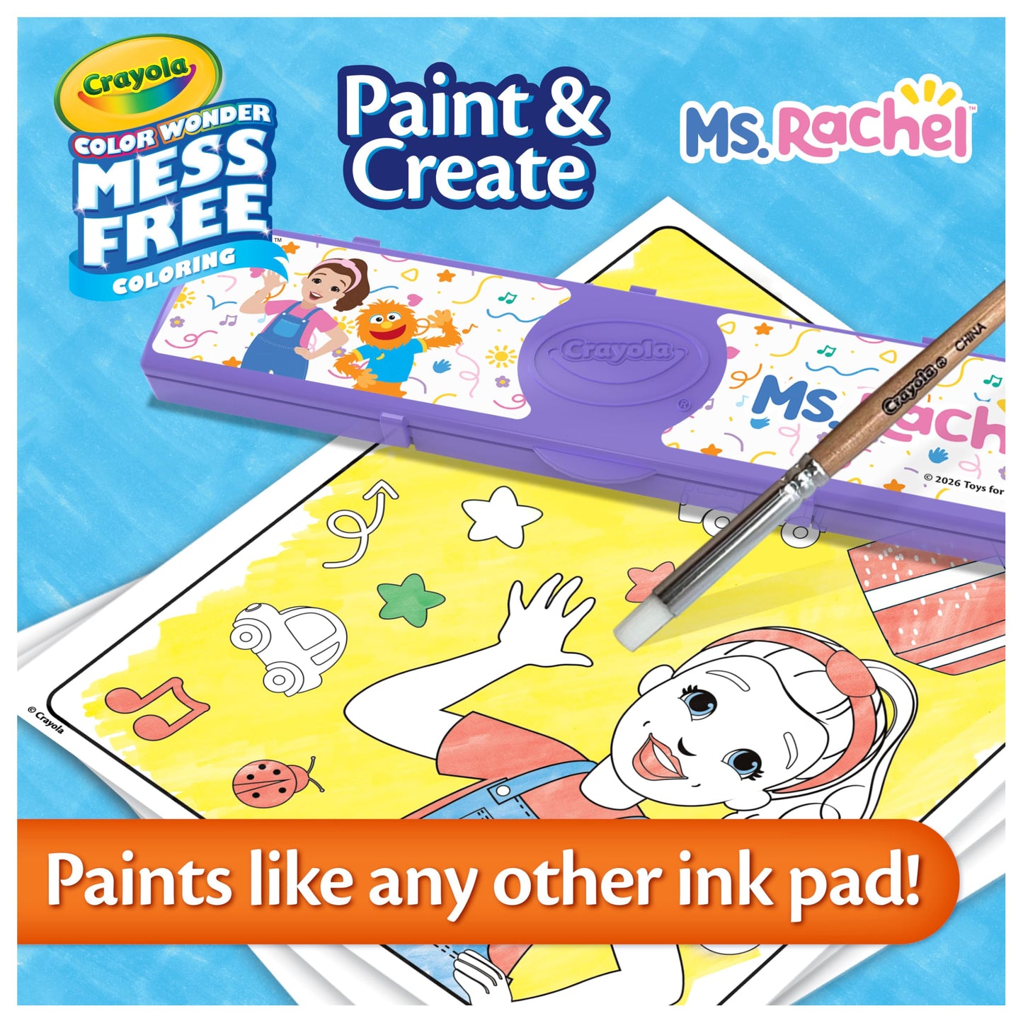 Crayola Color Wonder Paint & Create Set