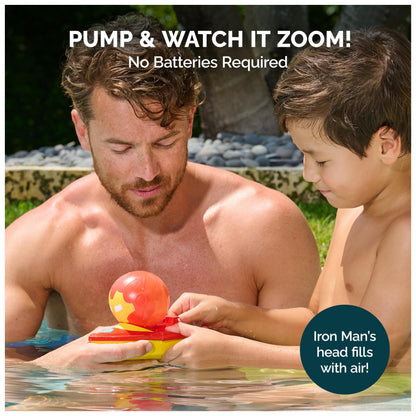 SwimWays Batman Air Boat Pool Toy