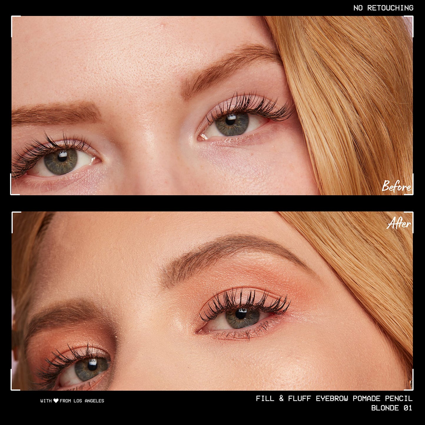 NYX PROFESSIONAL Fill & Fluff Eyebrow Pomade Pencil, Blonde