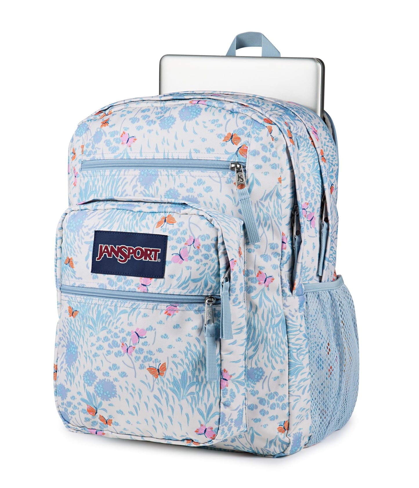 JanSport Laptop Backpack - Computer Bag with 2 Compartments - Fluttering Fields