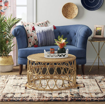Opalhouse 5’ x 7’ Indoor Geometric Shag Woven Area Rug