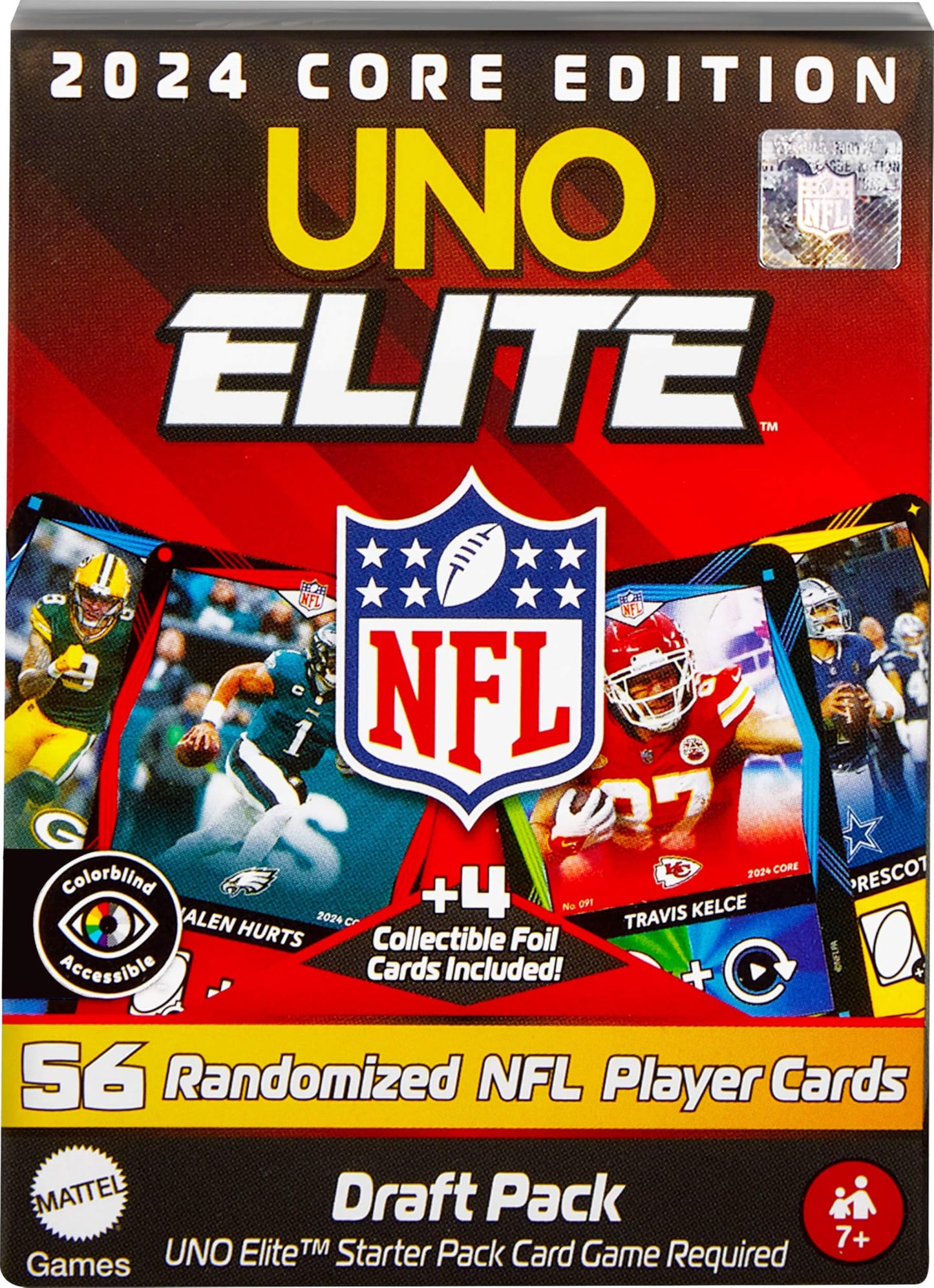 UNO Elite NFL Draft Pack Cards
