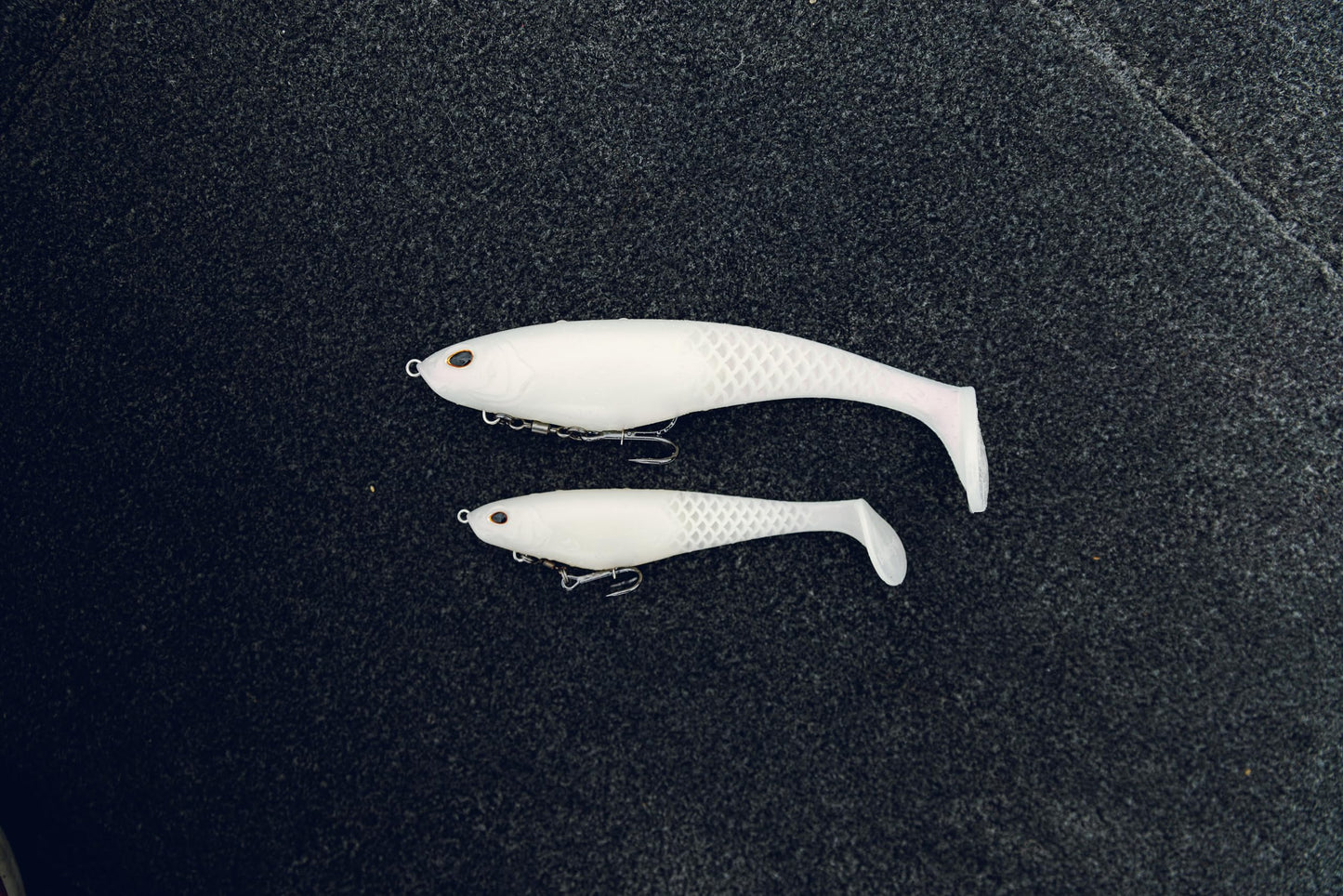 Berkley PowerBait CullShad Fishing Bait, Ghost Morning Dawn, 8 in, Soft Swimbait