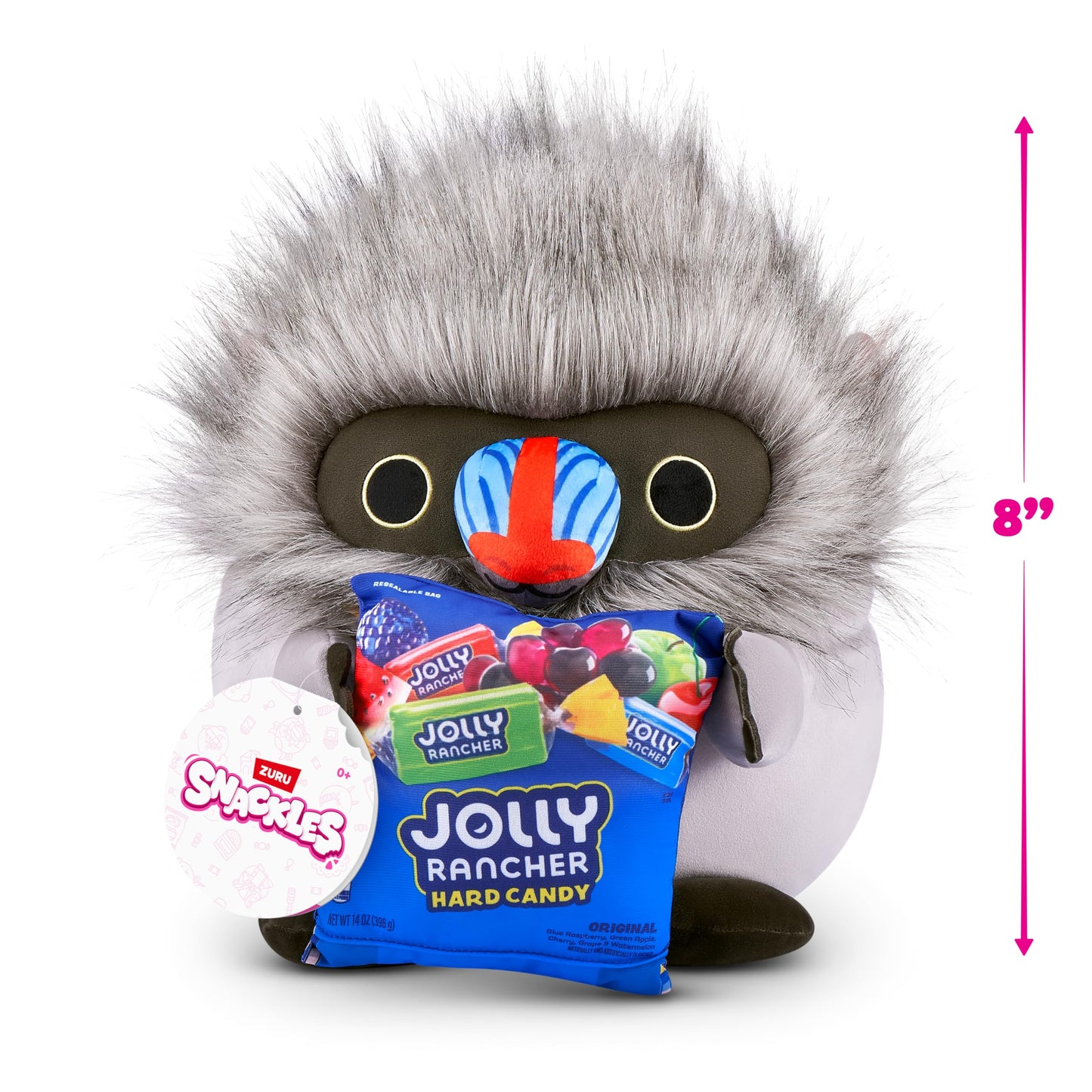 Snackles Licensed Series 3 8-inch Plush (Jacob) by ZURU, Plush with License Snack Brand Accessory