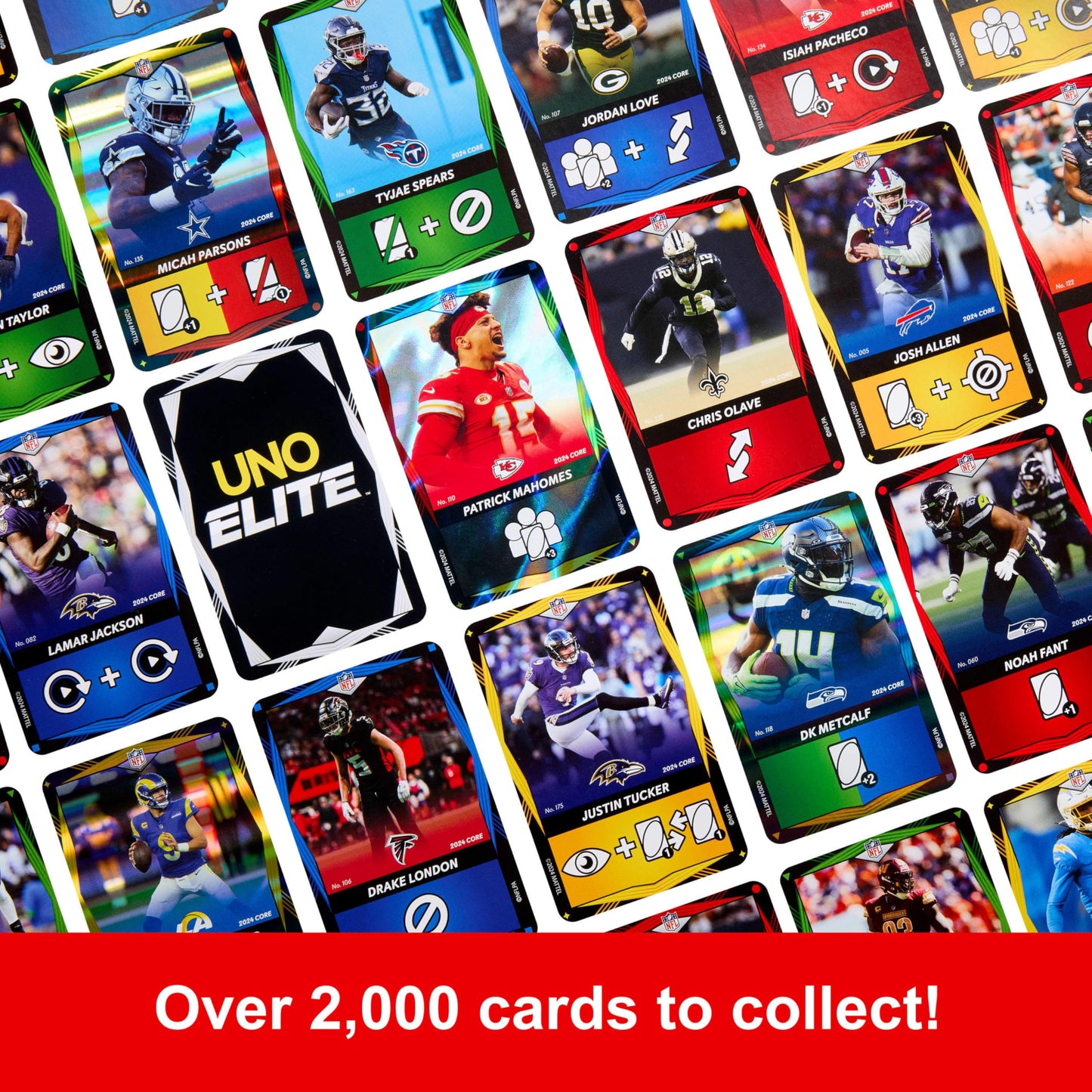 UNO Elite NFL Draft Pack Cards