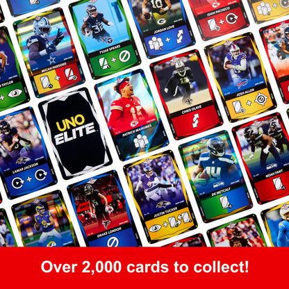 UNO Elite NFL Draft Pack Cards