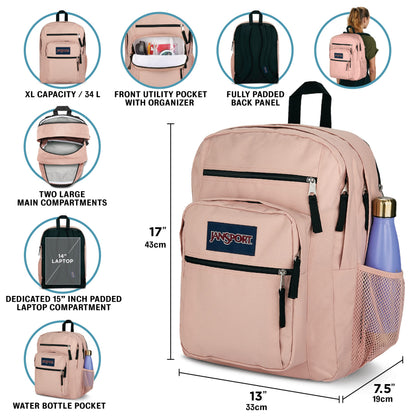 JanSport Big Student 17.5" Backpack - Blue Dusk