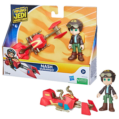 STAR WARS: Young Jedi Adventures Nash Durango Figure & Speeder Bike