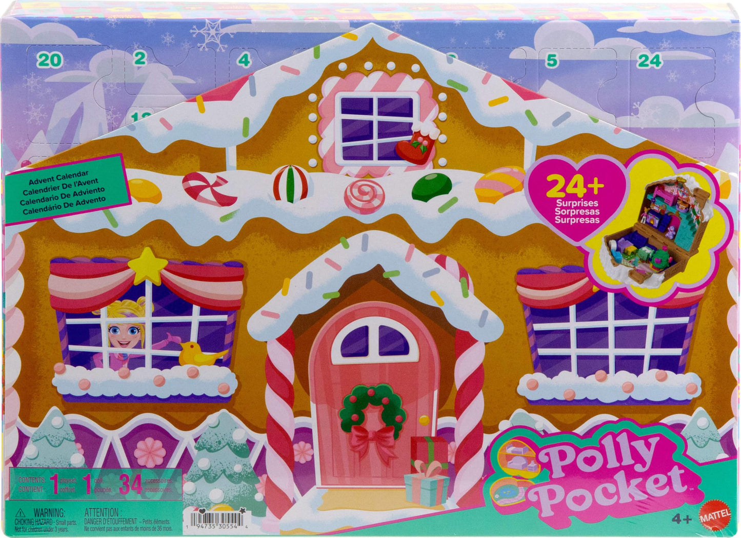 Polly Pocket 2025 Advent Calendar