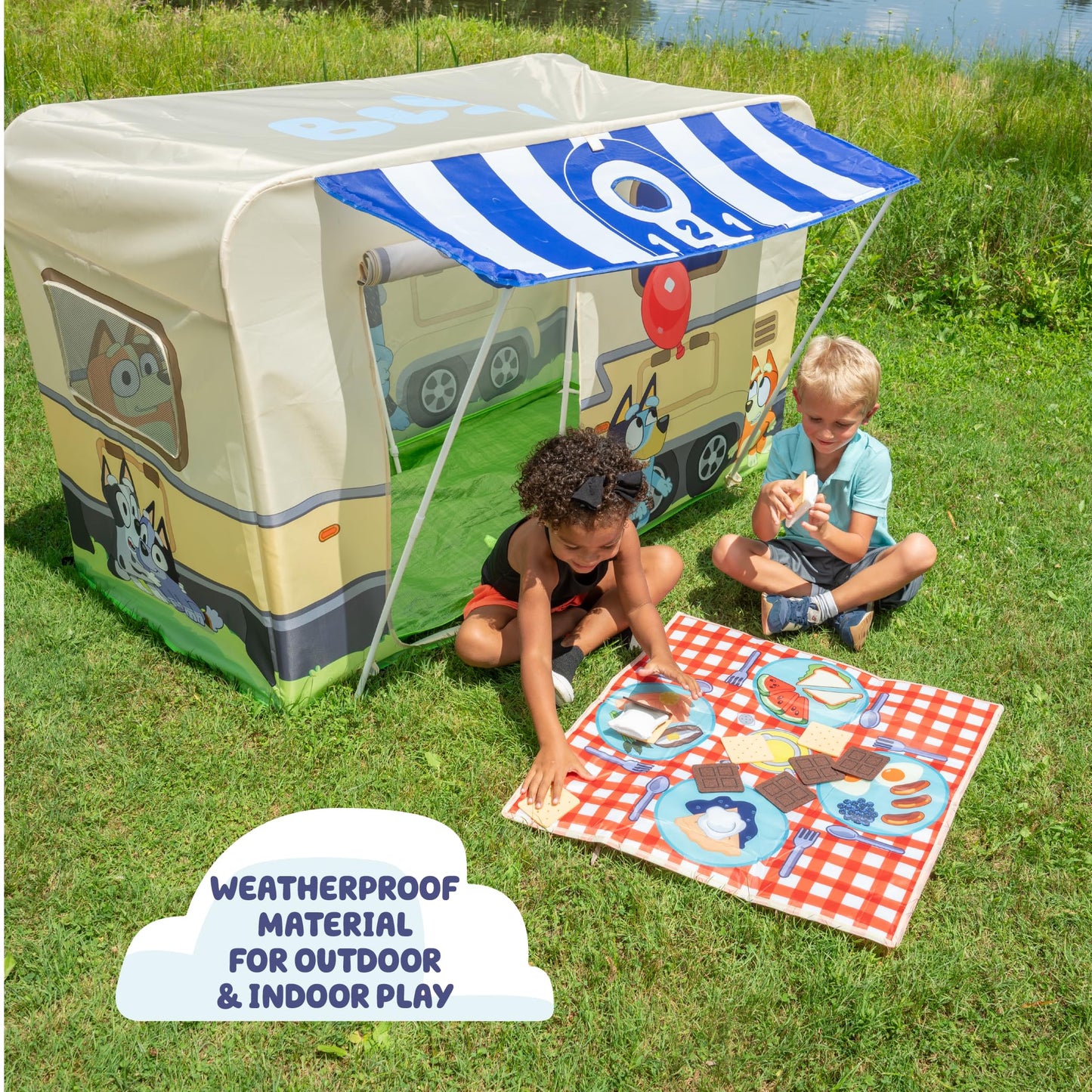 BLUEY Camping Activity Fort