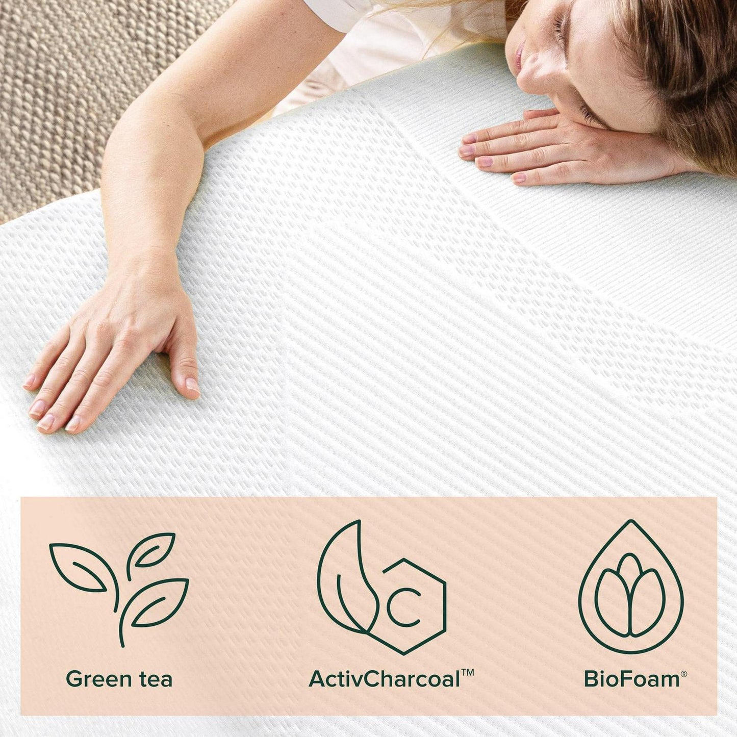 Spa Sensations 8" Serenity Memory Foam Mattress by Zinus Size: Queen *Open Box - New Sealed*