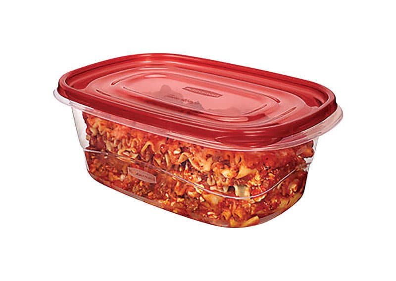Rubbermaid TakeAlongs 8 Cups Clear Food Storage Container Set 2 pk