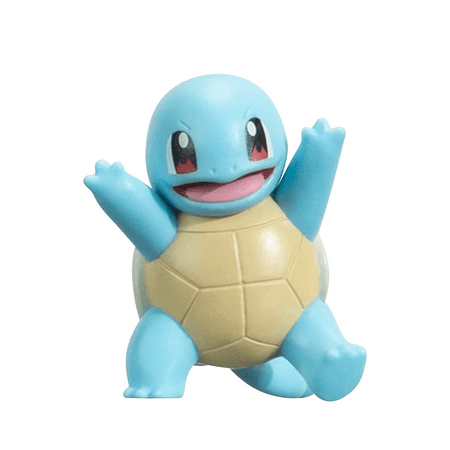 Pokemon Clip N Go Squirtle and Poke Ball - Includes 2 inch Battle Figure and Poke Ball Accessory *Damaged Packaging*