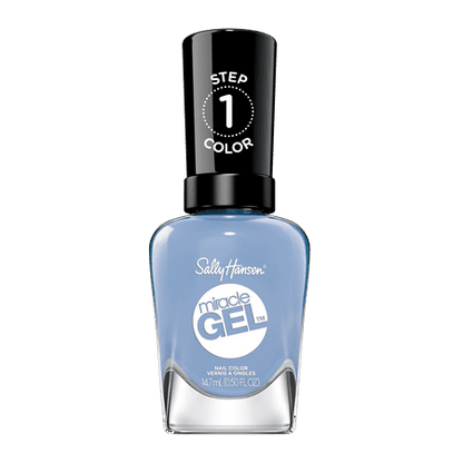 Sally Hansen Miracle Gel  Cozy Chic Collection, Nail Polish, Comfy Co-Sea, 0.5 fl oz