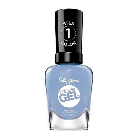 Sally Hansen Miracle Gel  Cozy Chic Collection, Nail Polish, Comfy Co-Sea, 0.5 fl oz