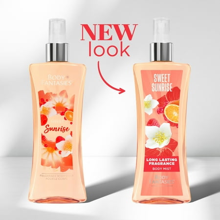 Body Fantasies Sweet Sunrise Body Spray for Women, 8 fl oz