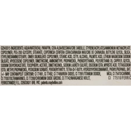 Maybelline Volum Express The Rocket Washable Mascara, Blackest Black 400