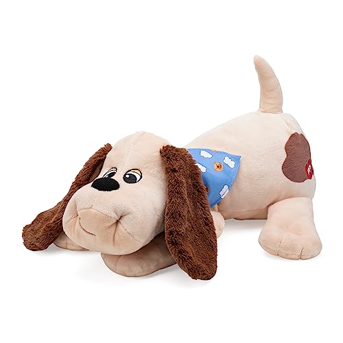 Pound Puppies Classic Plush Tan & Sleepy