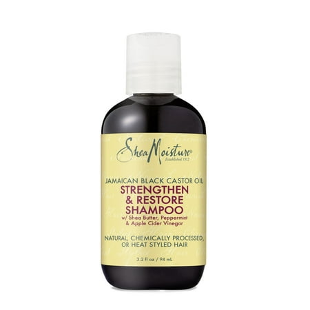 SheaMoisture Jamaican Black Castor Oil Strengthen & Restore Clarifying Daily Shampoo  3.2 fl oz