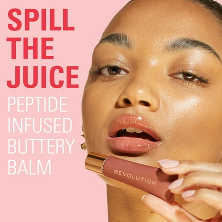 Revolution Juicy Peptide Lip Balm Clear Ice