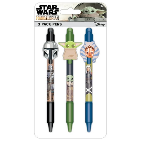 Star Wars The Mandalorian 3-Pack Pens