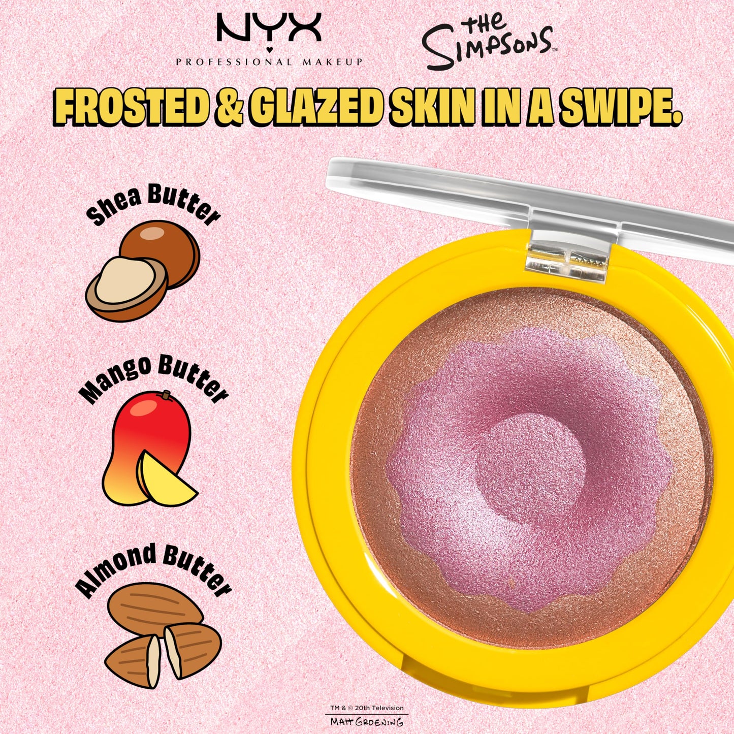 NYX Homer Simpson Donut Highlighter