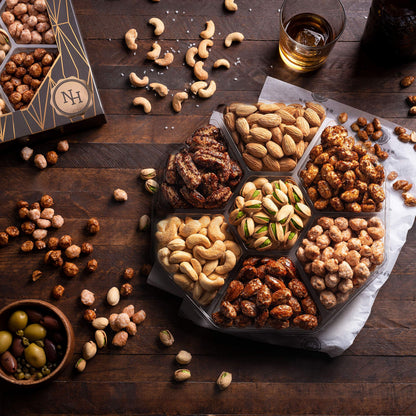 Holiday Gourmet Nut Gift Basket BB 9/26