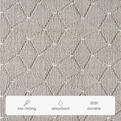 Martex Restore Geometric Bath Rug